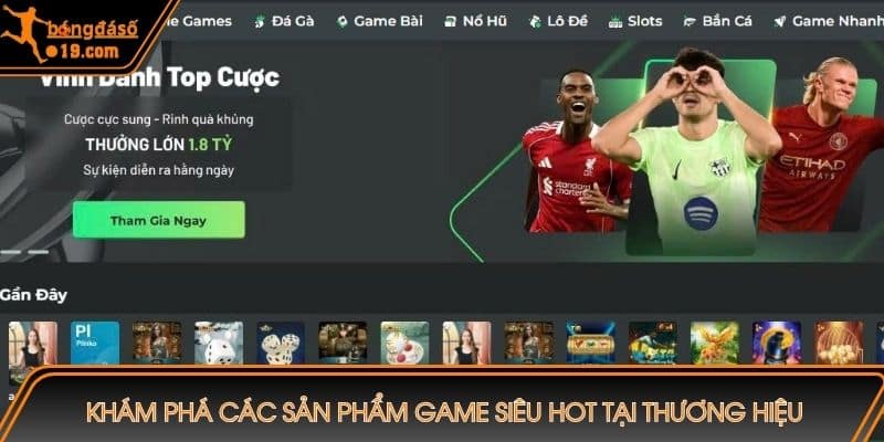 Khám phá các sản phẩm game siêu hot tại thương hiệu